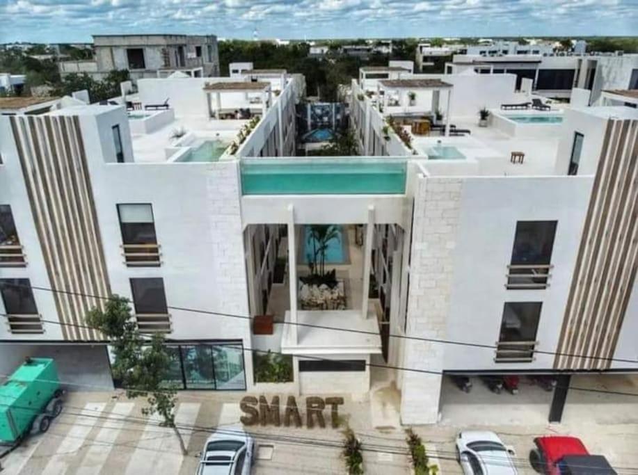 Smart Depas Elegante Apartamento Estudio Totalmente Equipado Tulum Luaran gambar