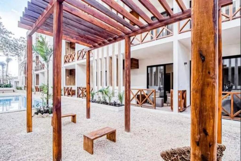 Smart Depas Elegante Apartamento Estudio Totalmente Equipado Tulum Luaran gambar